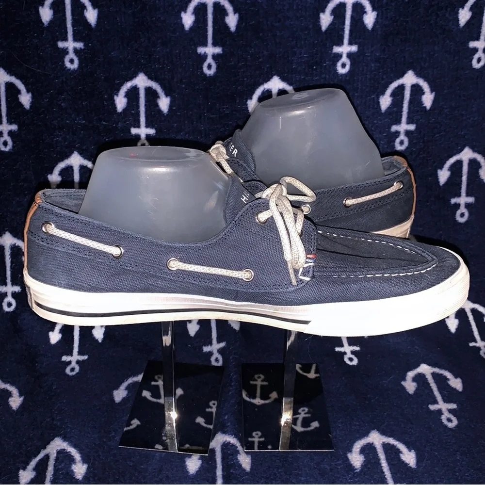 Tommy Hilfiger Tmphilo navy blue boat shoes